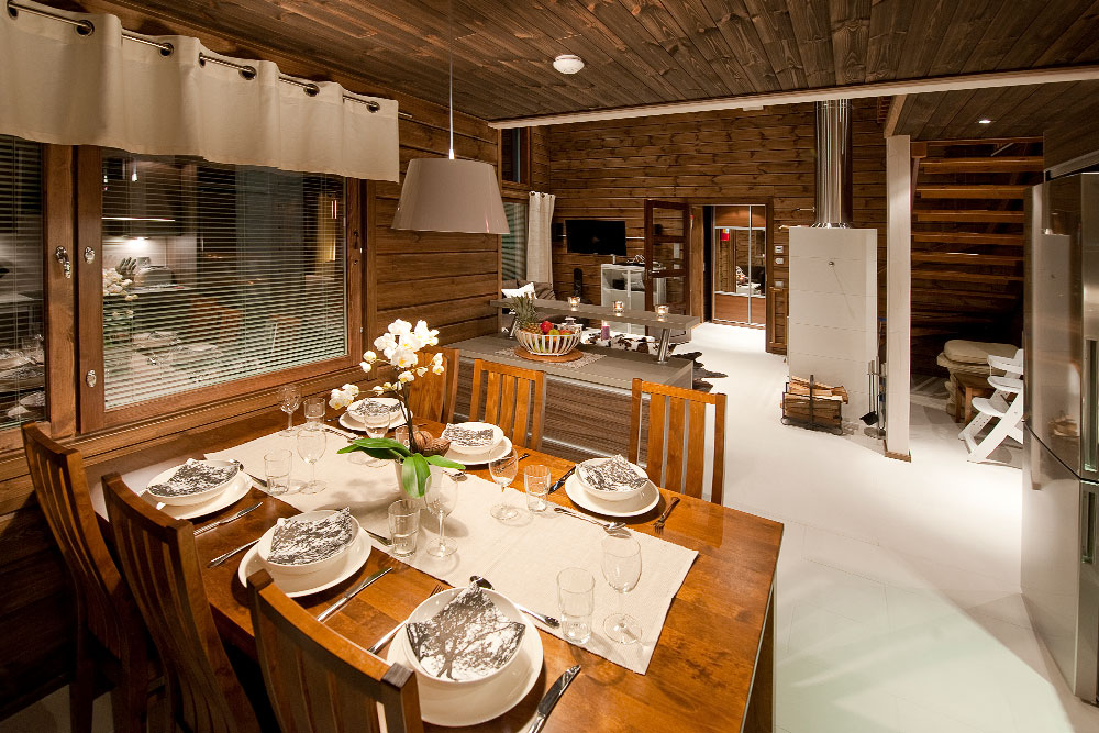 huvila villa 3 keittio vuokatti majoitus